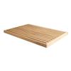 Mikasa Hospitality BQ109L Select Concept Oak 23.6in x 15.7in Bread Cutting Board 