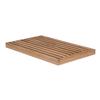Mikasa Hospitality BQ110L Select Concept Oak 19.7in x 11.8in Bread Cutting Board 