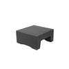 Mikasa Hospitality BQ210B Select Concept Black Oak 8.3in x 8.3in x 3.9"H Display Riser 