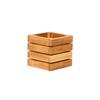Mikasa Hospitality BQ234L Select Concept Oak 5.9in x 5.9in Cutlery Box - 4 Each 