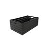 Mikasa Hospitality BQ237B Select Concept Black Oak 19.7in x 11.6in Flatware Box 
