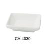 Yanco China Cambria White Porcelain with Aluminum 1oz Sauce Dish - 4dz - CA-4030 