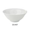 Yanco China CA-407 Cambria White Porcelain with Aluminum 30oz Ramen Bowl- 3dz 