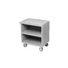 Cambro 3 Shelf Closed Design Polyethylene Service Cart - Beige - BC330157 