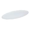 Yanco China CAT-2024W Catering White Melamine 24in x 10in Oval Platter - 6 Each 
