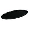 Yanco China CAT-2030B Catering Black Melamine 30in x 12in Oval Platter - 6 Each 