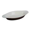 Yanco China CO-12-B Accessories White/Brown Porcelain 12oz Welsh Rarebit-3dz 