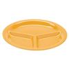 GET CP-10-TY Diamond Tropical Yellow Melamine 10.25"dia. Mardi Gras Plate 