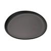 GET CS-1050-DG Riverstone Dark Gray Melamine 10.6in dia. Coupe Plate - 1dz 