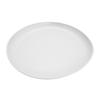 GET CS-1050-W Riverstone White Melamine 10.6in dia. Coupe Plate- 1dz 