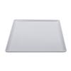 GET CS-1212-W Midtown White Melamine 12in x 12in Square Coupe Plate - 1dz 