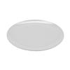 GET CS-6108-W Siciliano White Melamine 14in dia. Plate - 1dz 