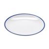 GET CS-800-W/CB Settlement Bistro White Melamine 8in dia. Side Dish - 4dz 
