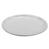 GET CS-9-AM-W Arctic Mill White Melamine 9in dia. Coupe Plate - 1dz 