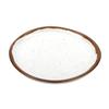 GET CS-9-RM Rustic Mill Cream Melamine 9in dia. Irregular Coupe Plate 