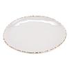 GET CS-9-UM Urban Mill Cream Melamine 9in Irregular Coupe Plate - 1dz 