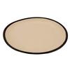 GET CS-90-MA Pottery Market Manila Melamine 9in dia. Coupe Plate - 1dz 