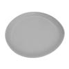 GET CS-910-LG Riverstone Light Gray Melamine 9in dia. Coupe Plate - 1dz 