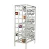 Channel Manufacturing CSR-156 33.25in x 28in Heavy Duty Aluminum Stationary Can Storage Rack 