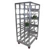 Channel Manufacturing CSR-156M 33.25in x 28in Heavy Duty Aluminum Mobile Can Storage Rack 