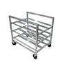 Channel Manufacturing CSR-3 33.25in x 28in x 34in Aluminum Stationary Can Storage Rack 