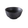 Yanco China DB-3005 Diamond Black Porcelain 10oz 4.5in dia. Rice Bowl - 3dz 