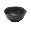 Yanco China Diamond Black Porcelain 8oz 4.5in dia. Miso Soup Bowl-3dz - DB-3105 