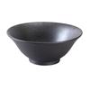 Yanco China Diamond Black Porcelain 30oz 7.5in dia. Ramen Bowl - 2dz - DB-3107 