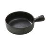 Yanco China Diamond Black Porcelain 22oz Serving Skillet with Lid- 2dz - DB-4106 
