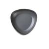 Yanco China DI-6208 Discover Grey Melamine 18oz 9in x 9in Triangular Bowl- 1dz 