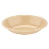 GET Supermel Tan Melamine 32oz 10in x 7.25in Rimmed Bowl - 1dz - DN-332-T 