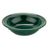 GET Supermel Hunter Green Melamine 5oz Rimmed Fruit Bowl-4dz - DN-350-HG 