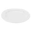 GET DP-505-W Supermel White Melamine 5.5in dia. Bread & Butter Plate-4dz 