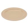 GET DP-506-T Supermel Tan Melamine 6.5in dia. Salad Plate - 4dz 