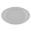 GET DP-506-W Supermel White Melamine 6.5in dia. Salad Plate - 4dz 