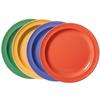 GET DP-906-MIX Supermel Color Mix Melamine 6.5in dia. Salad Plate - 4dz 