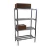 Channel Manufacturing DR2036-4 36inx20"Welded Aluminum Dunnage Shelving Unit with 16.5"Spacing 