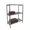 Channel Manufacturing DR2448-3 48inx 24in Welded Aluminum Dunnage Shelving Unit with 26"Spacing 