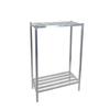 Channel Manufacturing ED2042-2 42inx20"Welded Aluminum Dunnage Shelving Unit with 52.5"Spacing 