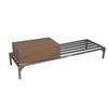 Channel Manufacturing ES2060 60in x 20in x 12in Stainless Steel Tubular Dunnage Rack 