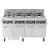 Frymaster Hi-efficiency Electric Fryer Battery with Built-in Filtration - FPRE414TC 