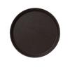 Yanco China FT-1400 Brown Fiberglass 14in dia. Serving Tray - 2dz 