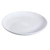 Yanco China FU-1212 Fuji Bone White Porcelain 12in dia. Round Plate - 1dz 
