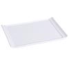 Yanco China FU-1310 Fuji Bone White Porcelain 10.25in x 7in Rectangular Plate 