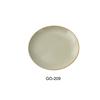 Yanco China GO-209 Golden Coast Earthy Tone Porcelain 9in dia. Plate - 2dz 