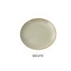Yanco China GO-210 Golden Coast Earthy Tone Porcelain 10in dia. Plate - 1dz 