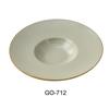Yanco China GO-712 Golden Coast Earthy Tone Porcelain 12oz Dessert Plate 