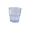 Yanco China HA-005 Hawaii Clear Plastic 5.5oz Rocks Glass - 6dz 