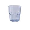 Yanco China HA-012 Hawaii Clear Plastic 12oz Double Rocks Glass - 6dz 