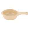 GET HSB-110-T Supermel Tan Melamine 10oz Soup Bowl with Handle - 1dz 